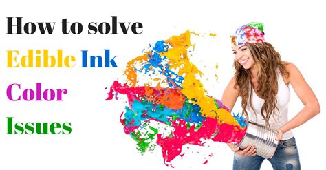 How to solve your Edible Ink issues 